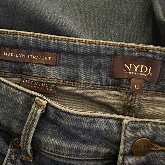 NYDJ Marilyn Straight Jeans Habana Wash - Picture 8 of 11